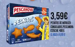 Claudio PESCANOVA Peskitos de merluza congelados oferta
