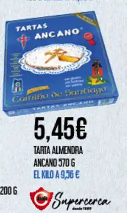 Claudio ANCANO Tarta almendra oferta