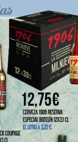 Claudio Cerveza 1906 reserva especial botelín oferta