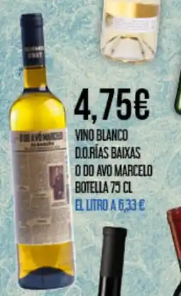 Claudio Ino blanco d.o.rías baixas o do avo marcelo botella oferta