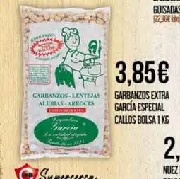 Claudio Garbanzo extra garcía especial callos bolsa oferta