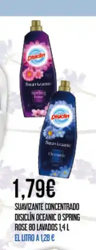 Claudio DISICLÍN Suavizante concentrado oceanic o spring rose 80 lavados oferta