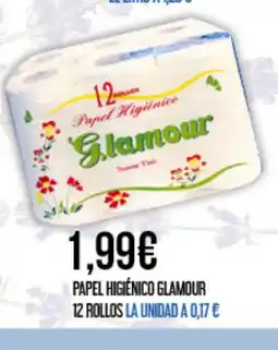 Claudio Papel higiénico glamour 12 rollos oferta