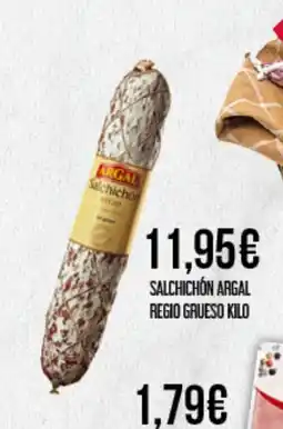Claudio ARGAL Salchichon regio grueso oferta