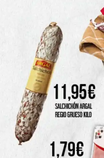 Claudio ARGAL Salchichon regio grueso oferta