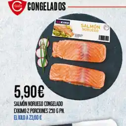 Claudio Salmón noruego congelado exkimo 2 porciones oferta