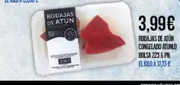 Claudio Rodajas de atún congelado atunlo bolsa oferta