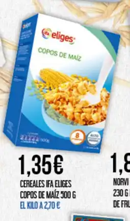 Claudio IFA ELIGES Cereales copos de maíz oferta