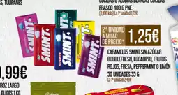 Claudio Caramelos smint sin azúcar bubblefresh, eucalipto, frutos arroz rojos, fresa, peppermint o limón oferta