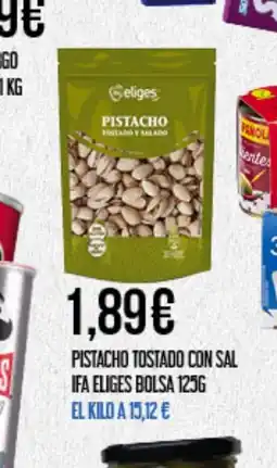 Claudio IFA ELIGES Pistacho tostado con sal bolsa oferta