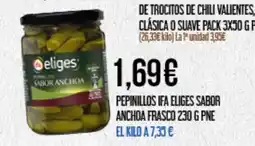 Claudio PRINGLES Pepinillos sabor anchoa frasco oferta