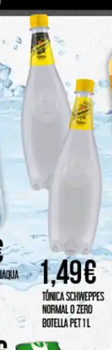 Claudio SCHWEPPES Tónica normal o zero oferta