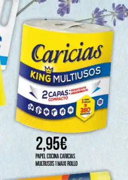 Claudio COCINA Papel caricias multiusos 1 maxi rollo oferta