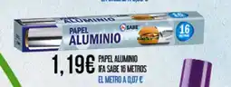 Claudio IFA SABE Papel aluminio 16 metros oferta