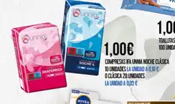 Claudio IFA UNNIA Compresas noche clásica 10 unidades oferta