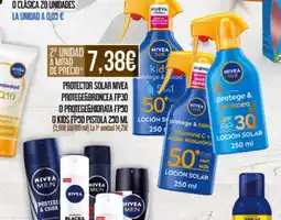 Claudio NIVEA Protector solar protege&broncea fp30 o protegeghidrata fp50 o kids fp50 pistola oferta