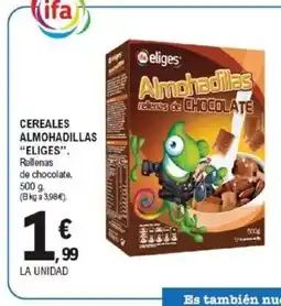 E.Leclerc ELIGES Cereales almohadillas oferta