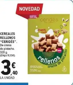 E.Leclerc CERIDĖS Cereales rellenos oferta