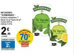 E.Leclerc HORNIMANS Infusiones oferta