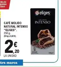 E.Leclerc ELIGES Café molido natural intenso oferta