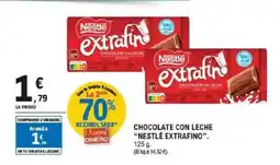 E.Leclerc NESTLÉ EXTRAFINO Chocolate con leche oferta