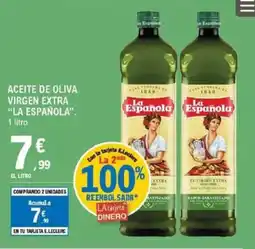 E.Leclerc LA ESPAÑOLA Aceite de oliva virgen extra oferta