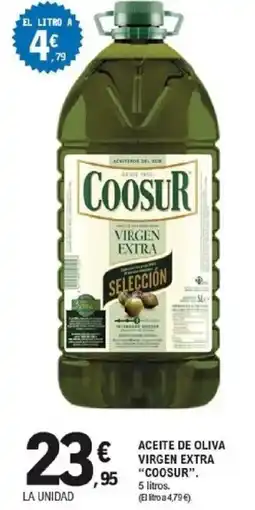 E.Leclerc COOSUR Aceite de oliva virgen extra oferta