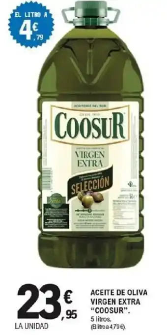 E.Leclerc COOSUR Aceite de oliva virgen extra oferta