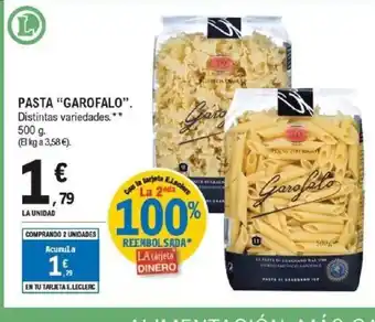 E.Leclerc GAROFALO Pasta oferta