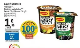 E.Leclerc MAGGI Saucy noodles oferta
