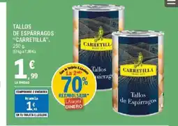E.Leclerc CARRETILLA Tallos de espárragos oferta