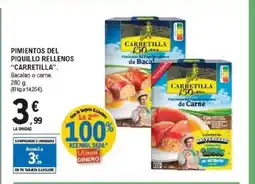 E.Leclerc CARRETILLA Pimientos del piquillo rellenos oferta