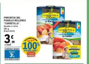 E.Leclerc CARRETILLA Pimientos del piquillo rellenos oferta
