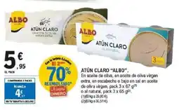 E.Leclerc ALBO Atún claro oferta