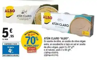 E.Leclerc ALBO Atún claro oferta