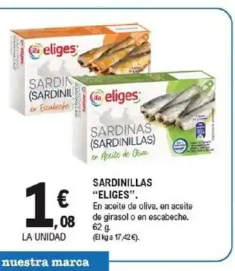 E.Leclerc ELIGES Sardinillas oferta
