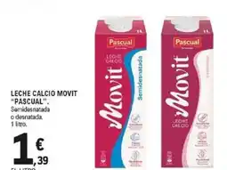 E.Leclerc PASCUAL Leche calcio movit oferta