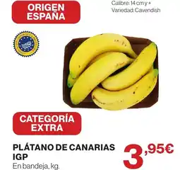 Supercor Plátano de canarias igp oferta