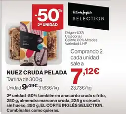 Supercor Nuez cruda pelada oferta