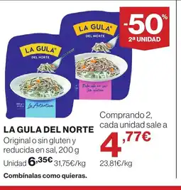 Supercor LA GULA DEL NORTE oferta