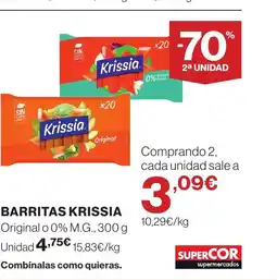 Supercor KRISSIA Barritas oferta