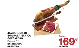 Supercor SOTOALBOS Jamón ibérico 50% raza ibérica oferta