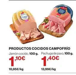 Supercor CAMPOFRIO Productos cocidos oferta