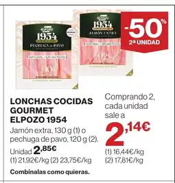 Supercor ELPOZO 1954 Lonchas cocidas gourmet oferta