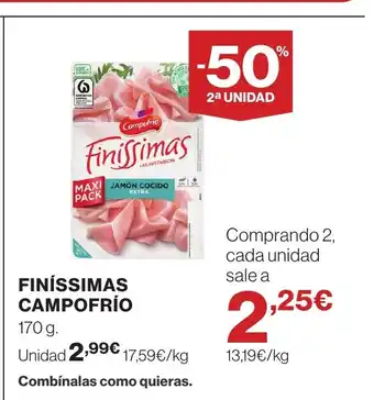 Supercor CAMPOFRÍO Finíssimas oferta