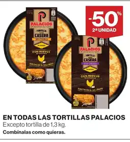 Supercor PALACIOS En todas las tortillas oferta