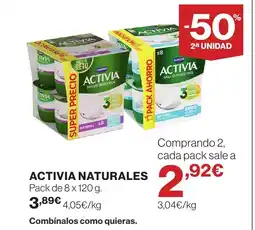 Supercor ACTIVIA Naturales oferta