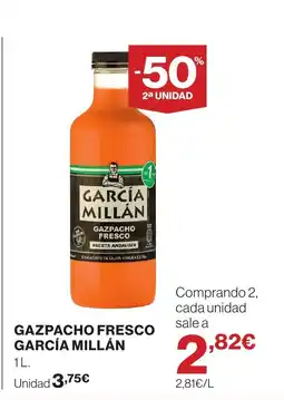 Supercor GARCÍA MILLAN Gazpacho fresco oferta