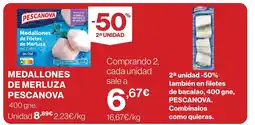 Supercor PESCANOVA Medallones de merluza oferta