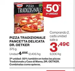 Supercor DR. OETKER Pizza tradizionale pancetta delicata oferta